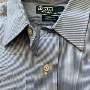 Men’s polo dress shirt